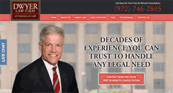 Desktop Screenshot of dwyerlawfirm.com